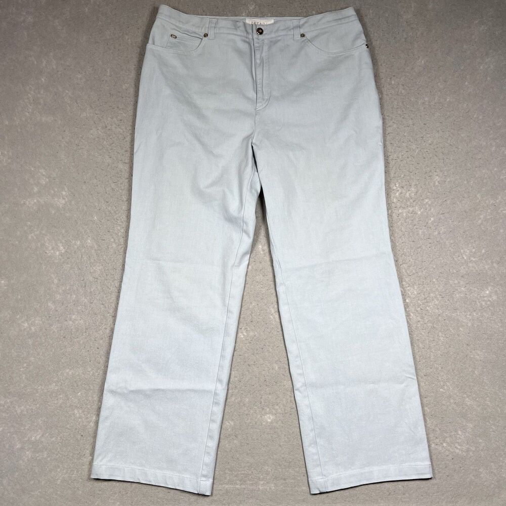 ESCADA Pants Women’s 34x28 Blue Stretch 5 Pocket Jeans, gently & Rarely Worn